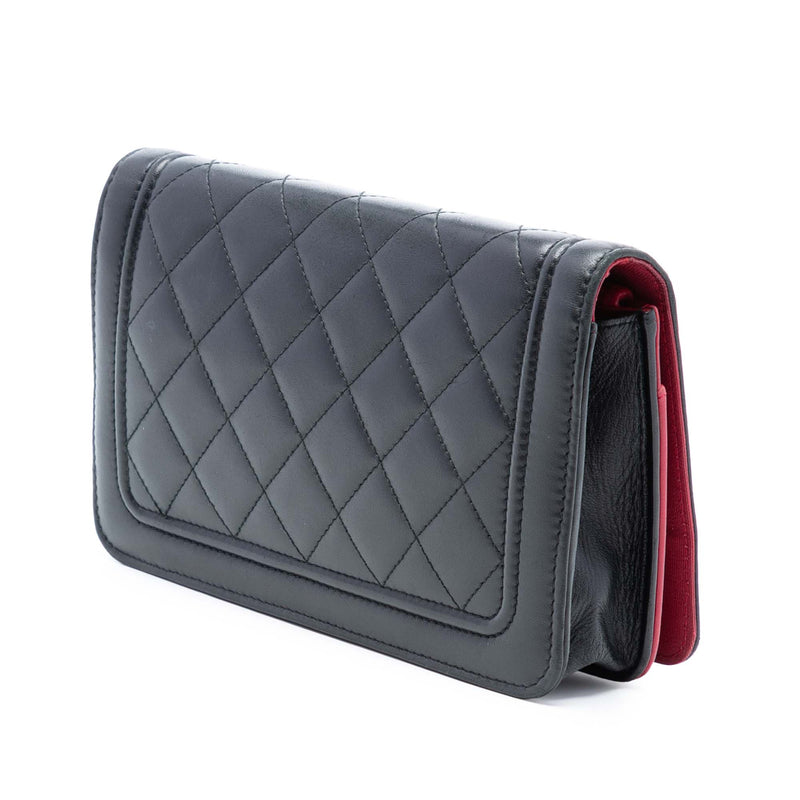CC Quilted Lambskin Wallet On Chain - Image 2