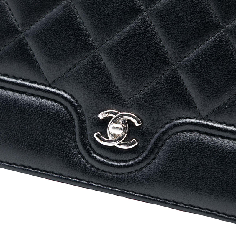 CC Quilted Lambskin Wallet On Chain - Image 6