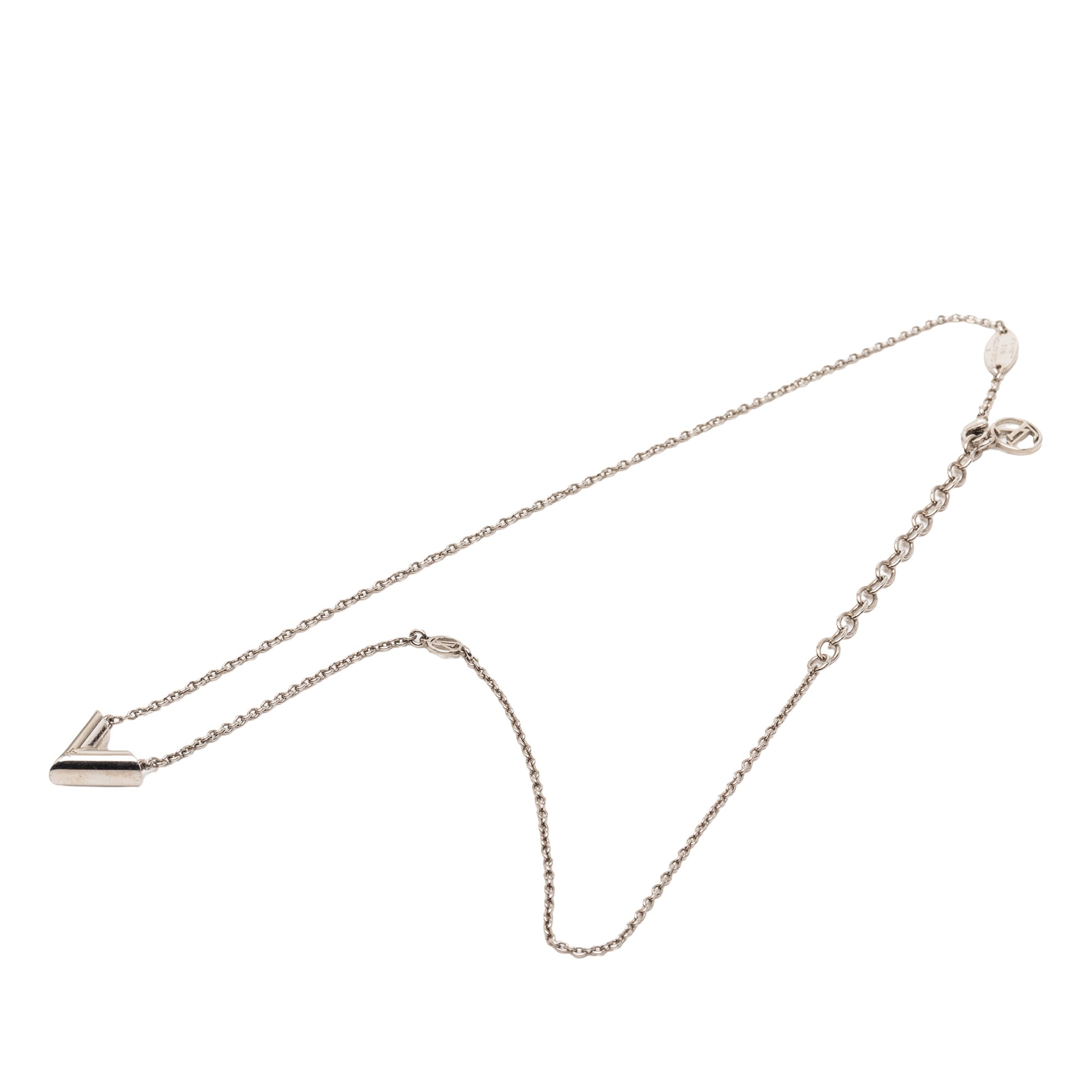 Silver Plated Essential V Supple Necklace - Image 6