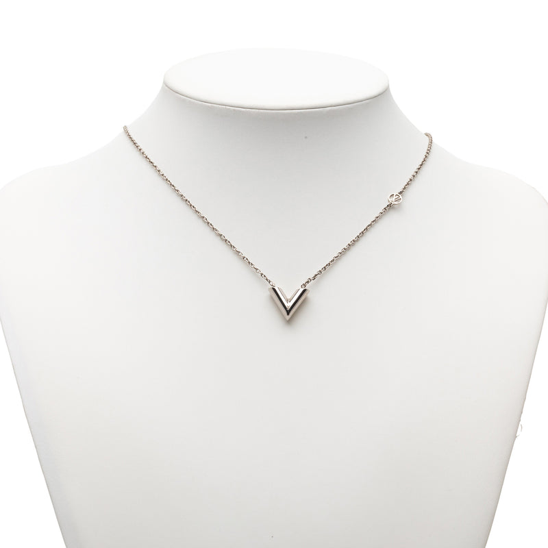Silver Plated Essential V Supple Necklace - Image 7