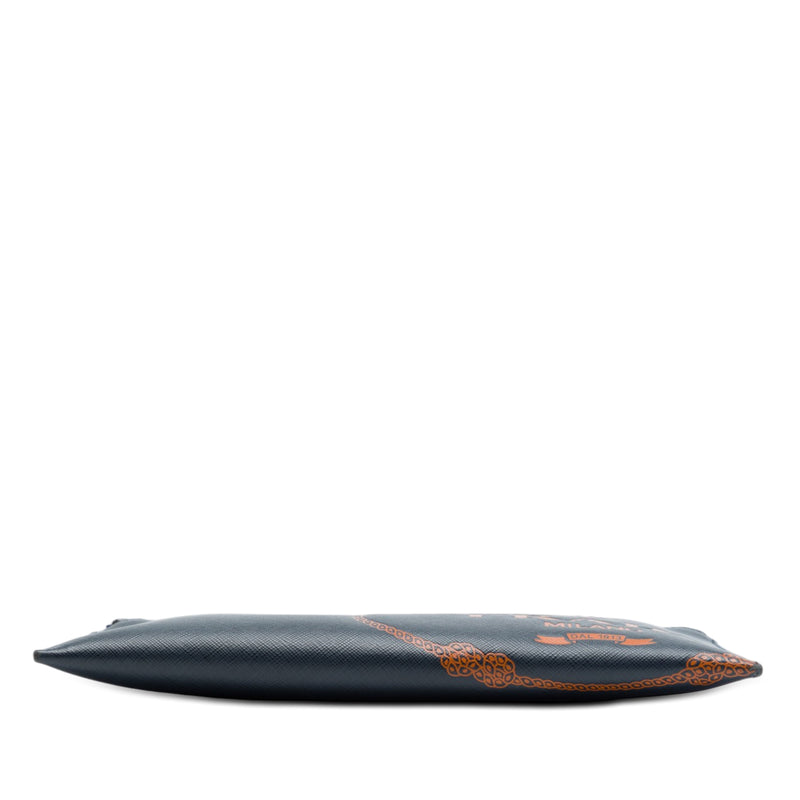 Saffiano Logo Clutch - Image 3