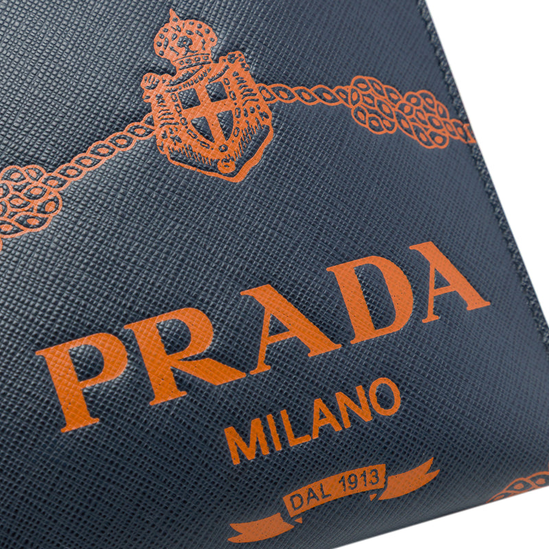 Saffiano Logo Clutch - Image 6