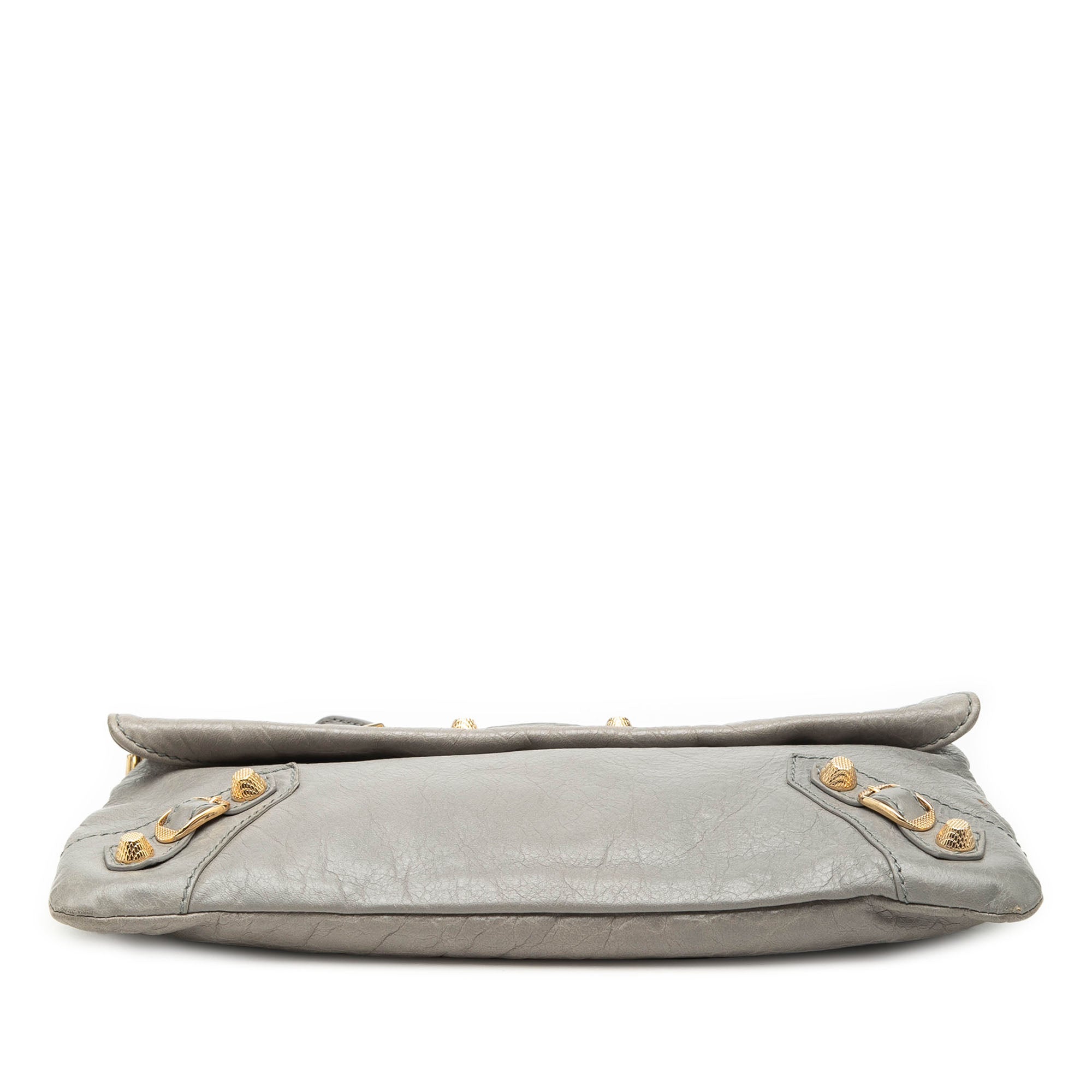 Lambskin Motocross Giant 12 Envelope Clutch With Strap - Image 3