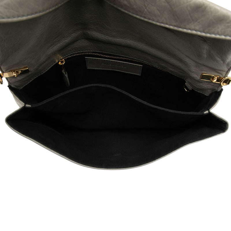 Lambskin Motocross Giant 12 Envelope Clutch With Strap - Image 4