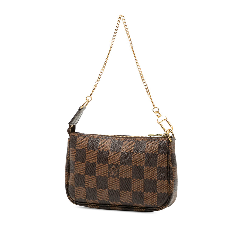 Damier Ebene Trunks and Bags Mini Pochette Accessoires - Image 2