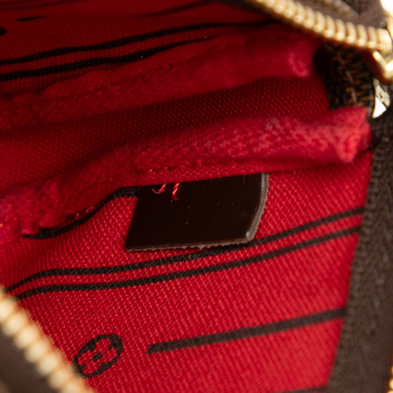 Damier Ebene Trunks and Bags Mini Pochette Accessoires - Image 5