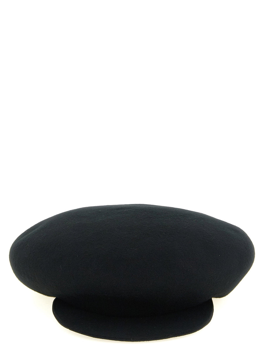 Yohji Yamamoto Beret — Black Berets