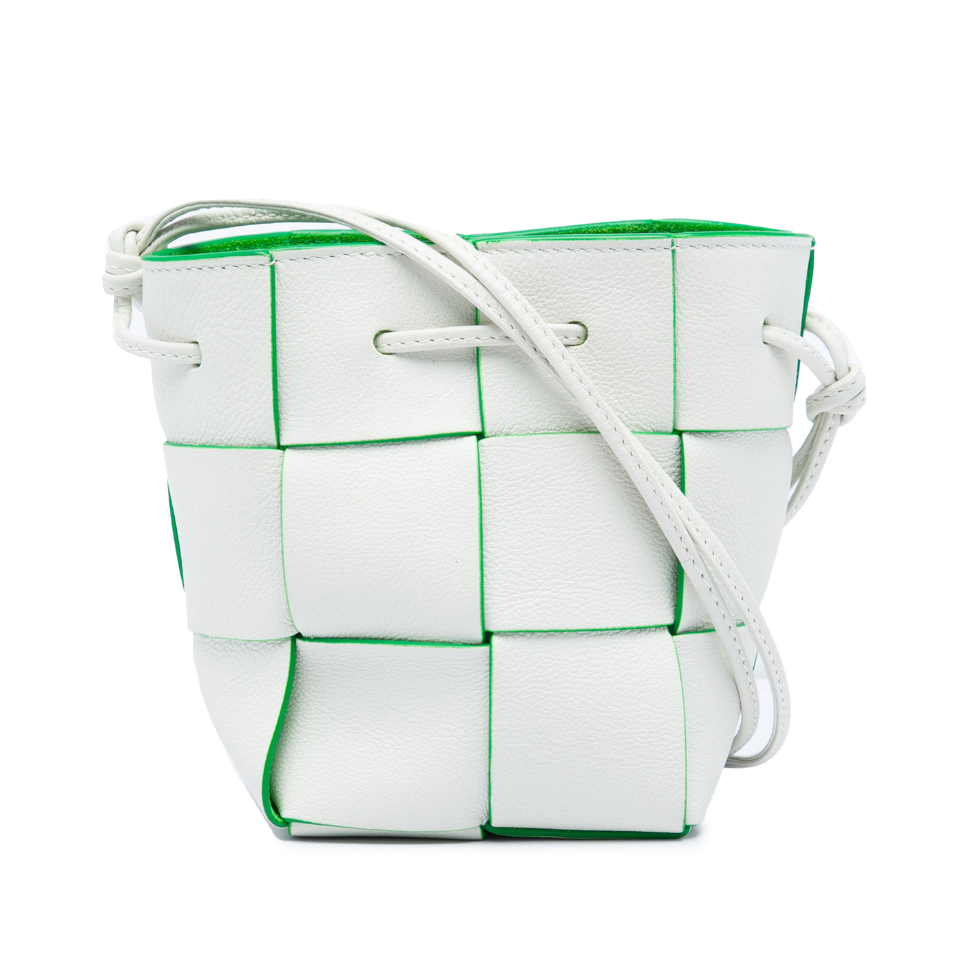 Mini Nappa Maxi Intrecciato Cassette Bucket Bag - Image 1