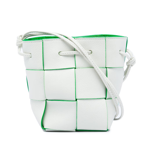 Mini Nappa Maxi Intrecciato Cassette Bucket Bag - Image 1
