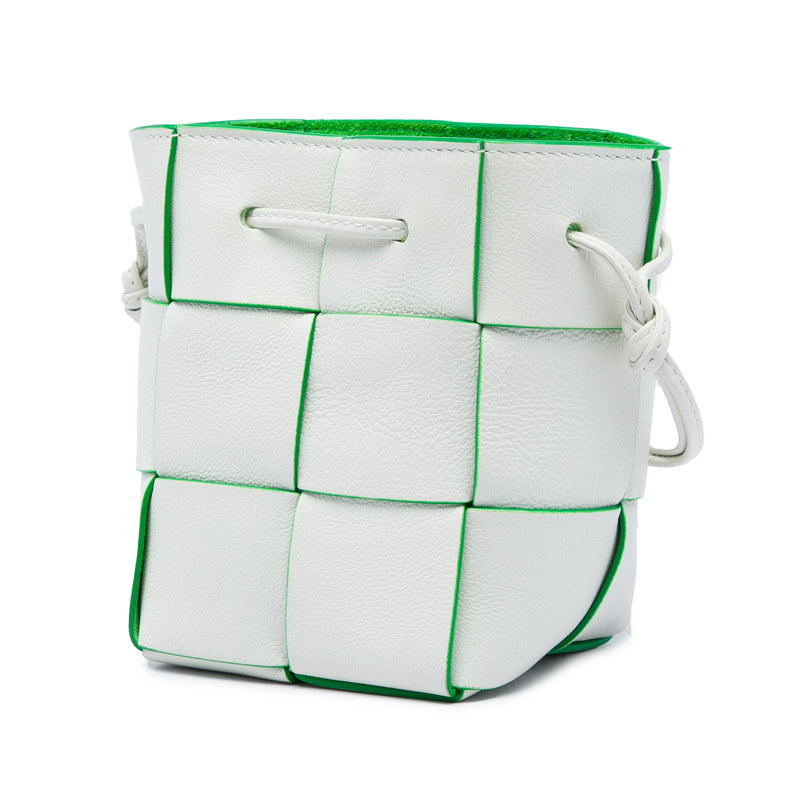 Mini Nappa Maxi Intrecciato Cassette Bucket Bag - Image 2