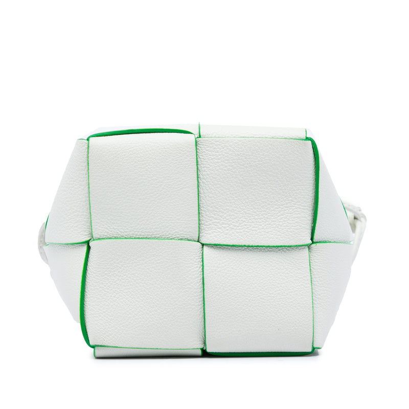 Mini Nappa Maxi Intrecciato Cassette Bucket Bag - Image 3