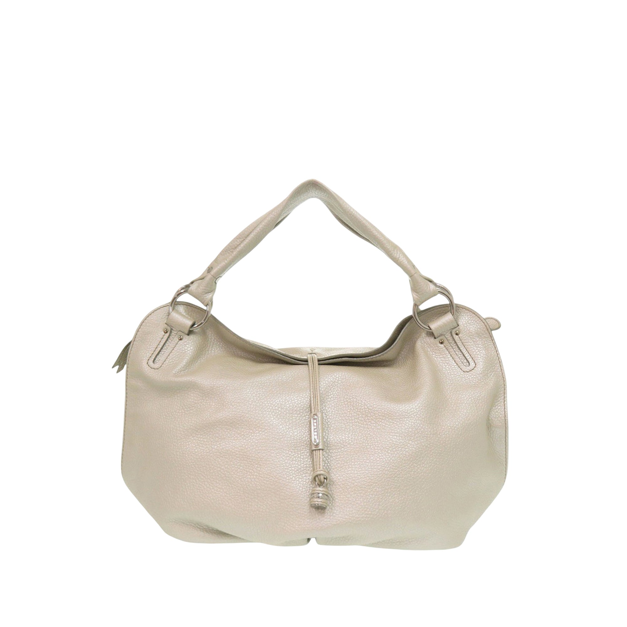 Grained Metallic Calfskin Bittersweet Hobo - Image 1