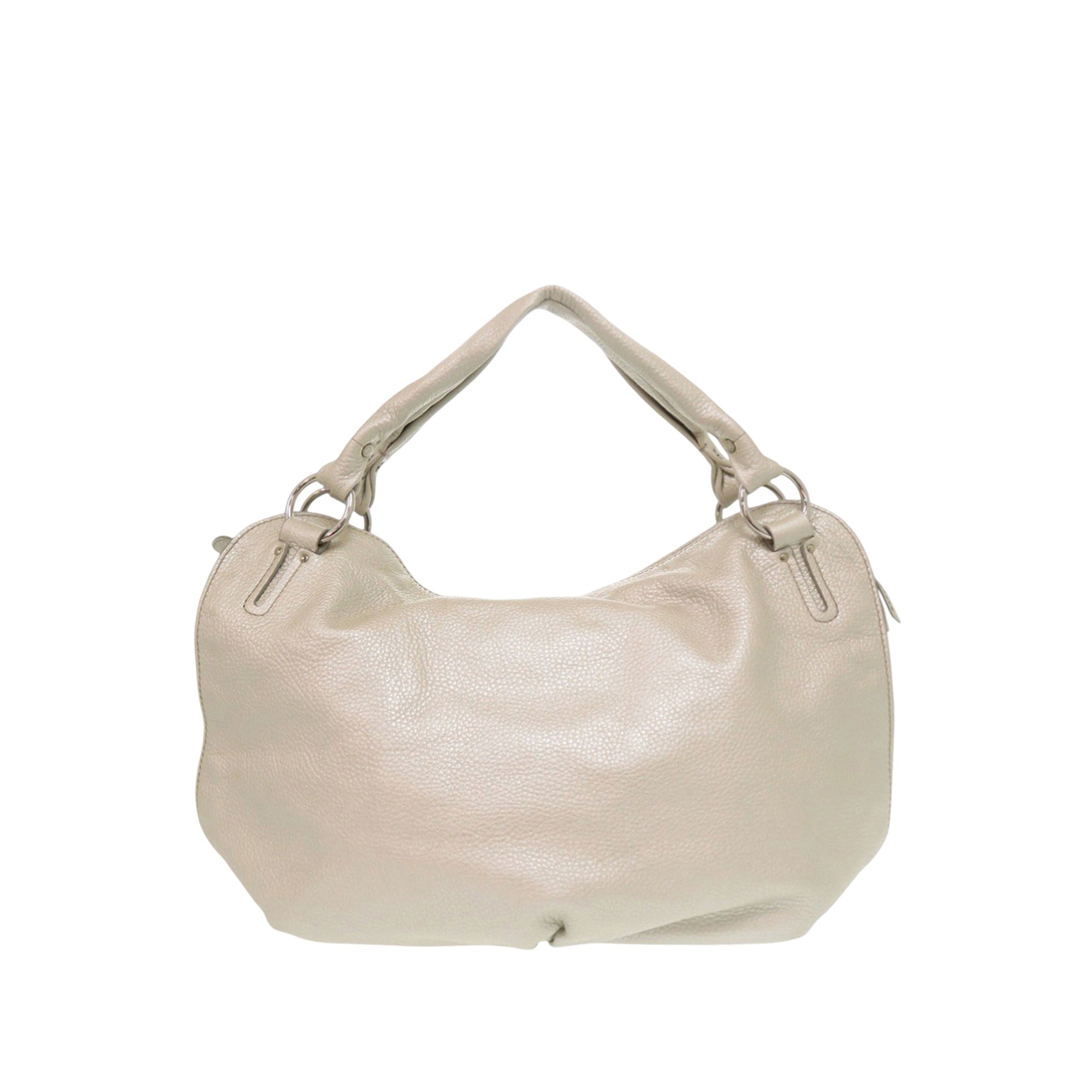 Grained Metallic Calfskin Bittersweet Hobo - Image 2
