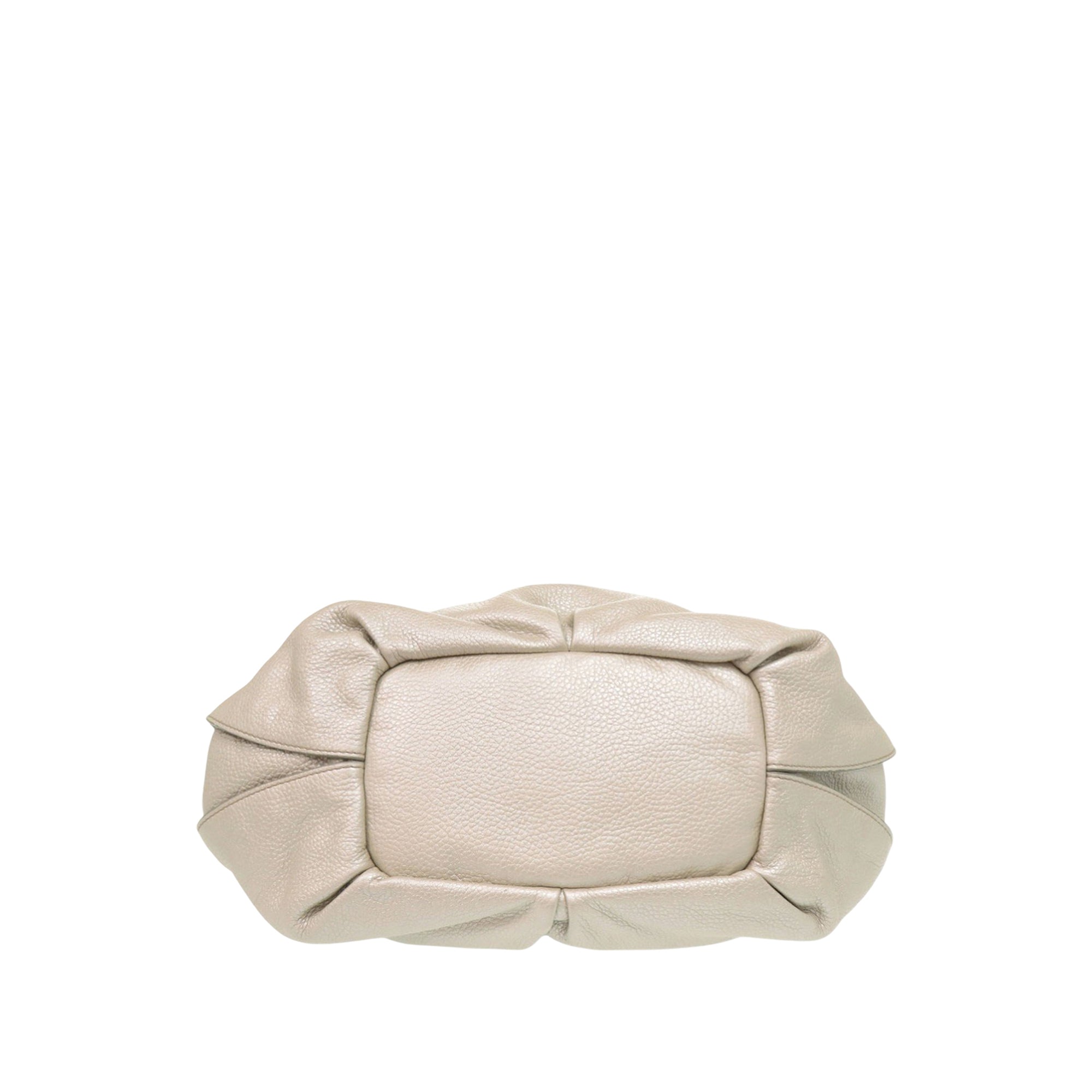 Grained Metallic Calfskin Bittersweet Hobo - Image 3