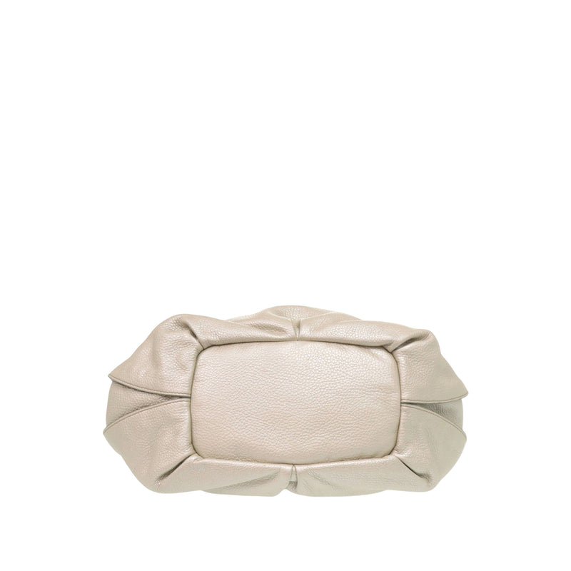 Grained Metallic Calfskin Bittersweet Hobo - Image 3