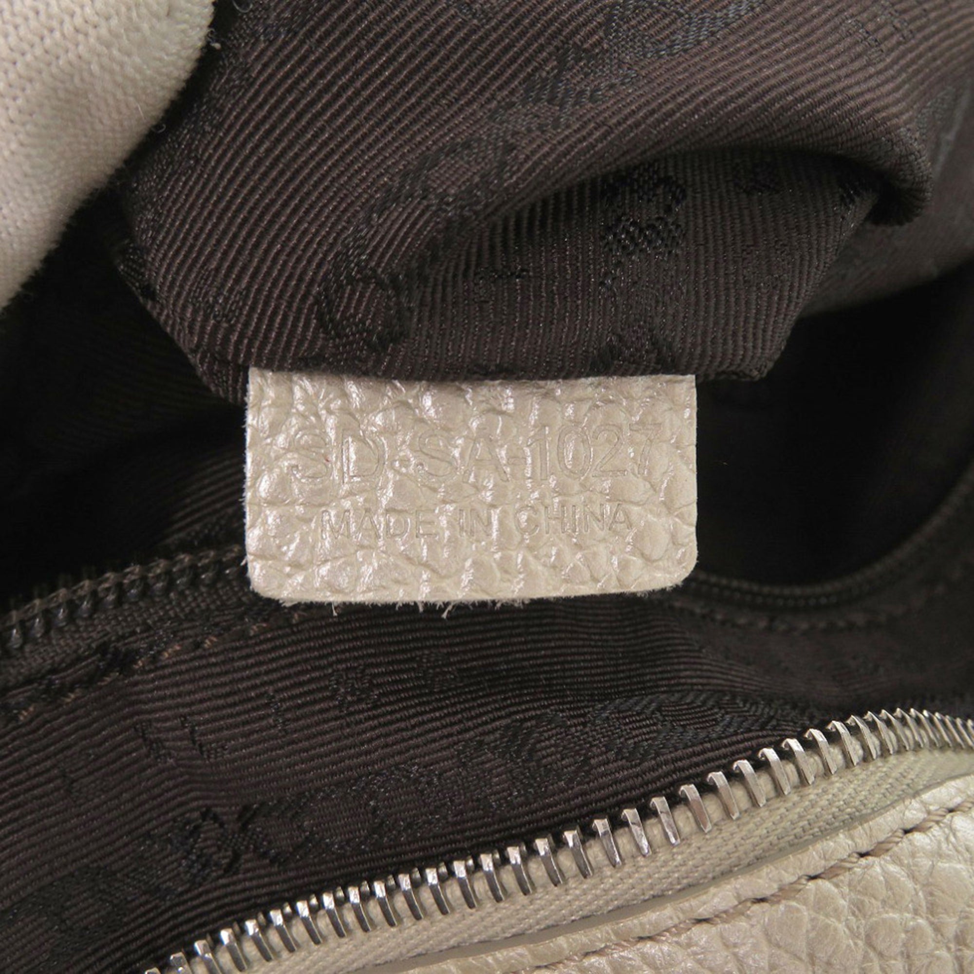 Grained Metallic Calfskin Bittersweet Hobo - Image 5