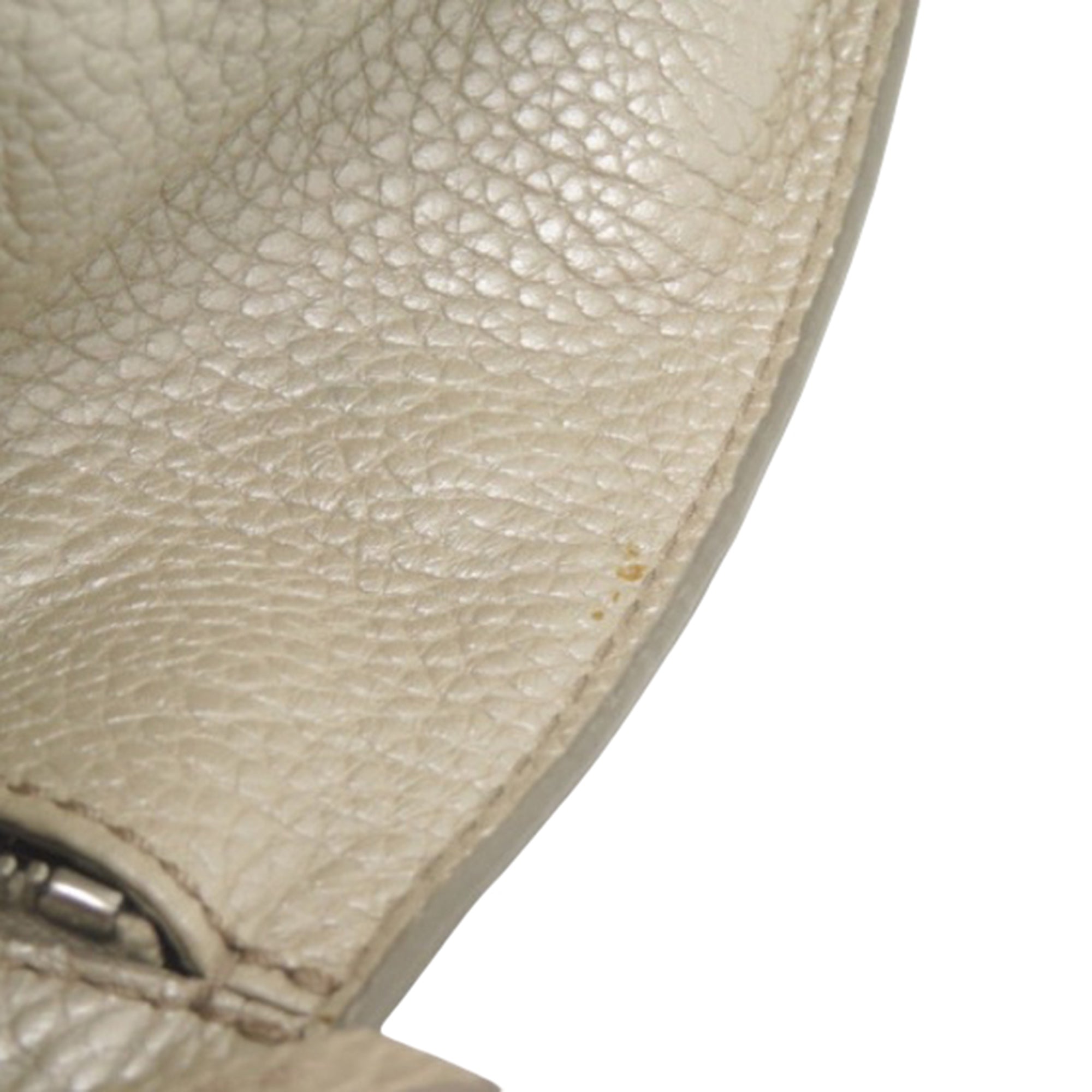 Grained Metallic Calfskin Bittersweet Hobo - Image 7