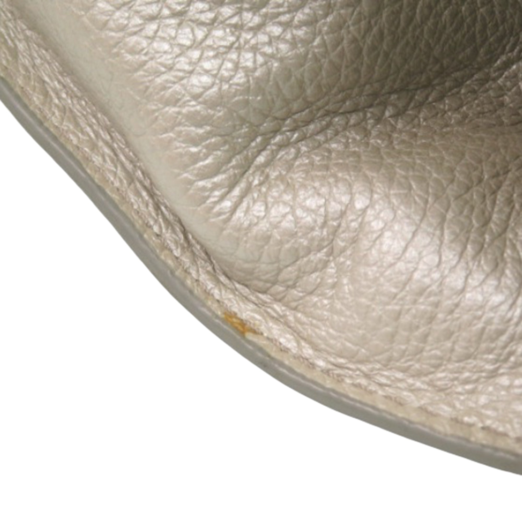 Grained Metallic Calfskin Bittersweet Hobo - Image 8