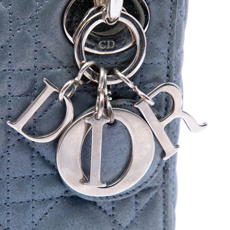 Mini Iridescent Lambskin Cannage Lady Dior - Image 5