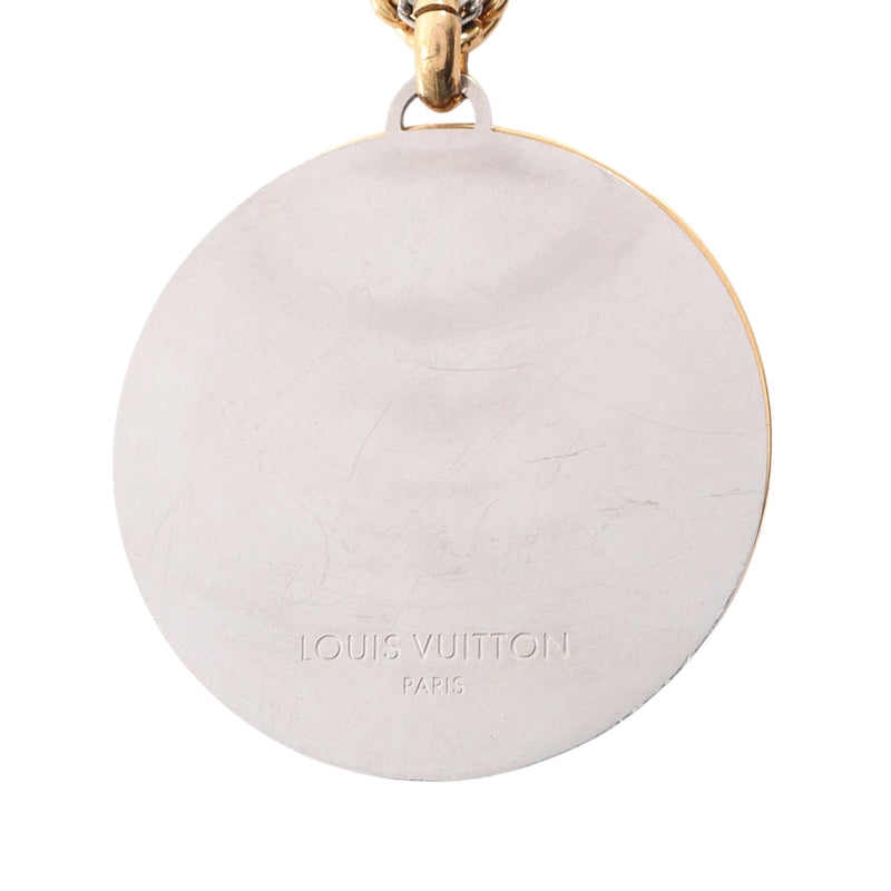 Gold Plated and Brass Louise Long Pendant Necklace - Image 2