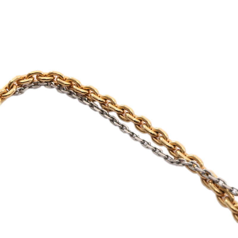 Gold Plated and Brass Louise Long Pendant Necklace - Image 7