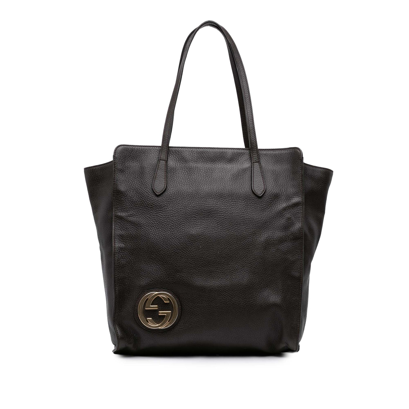 Dollar Calfskin Interlocking G Tote - Image 1