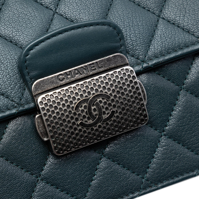 Medium Quilted Goatskin CC University Flap - Image 6