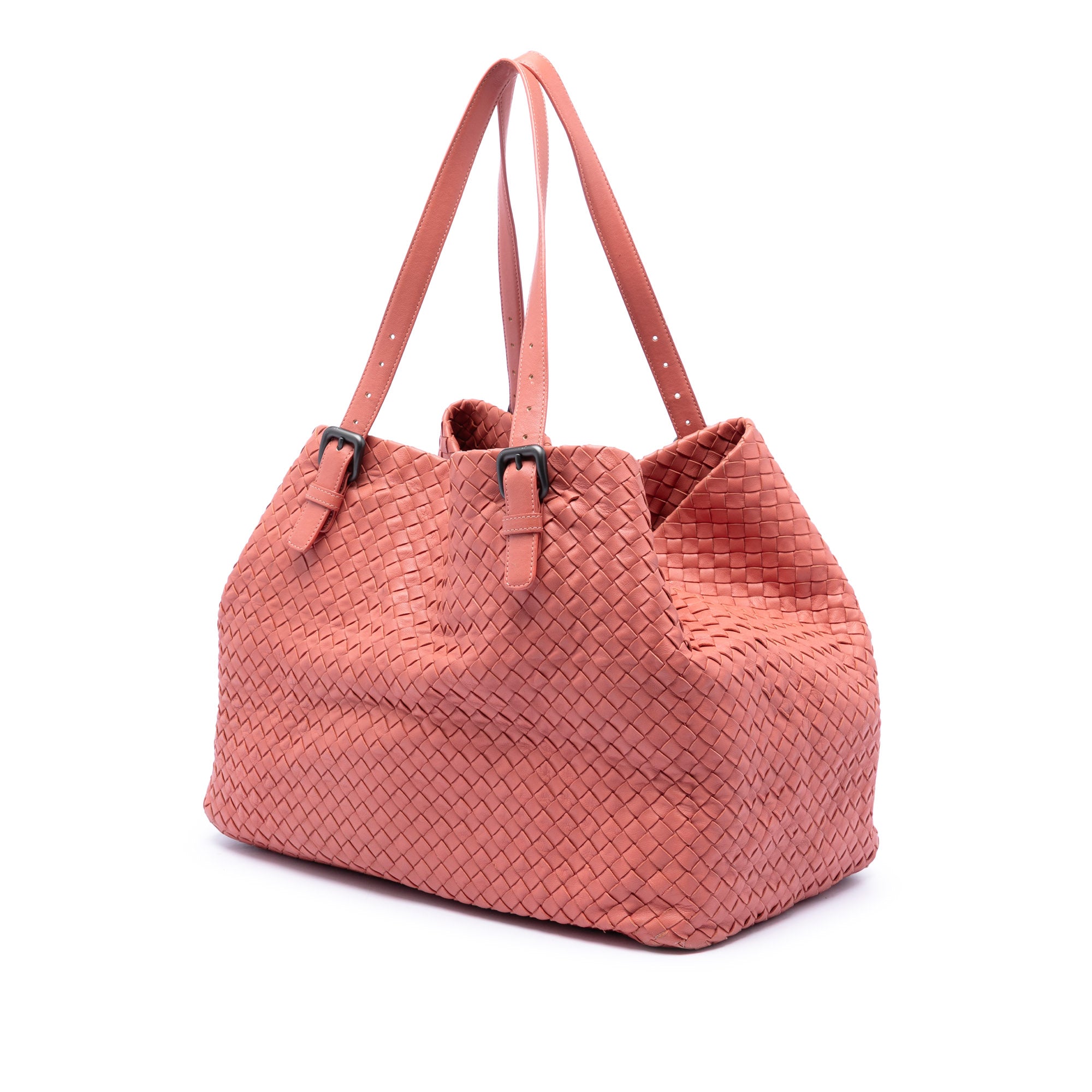Large Nappa Intrecciato Cesta Tote - Image 2