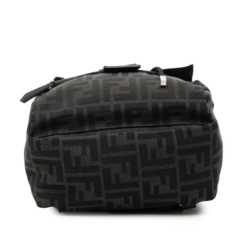 Small Zucca Canvas Fendiness Backpack - Image 3