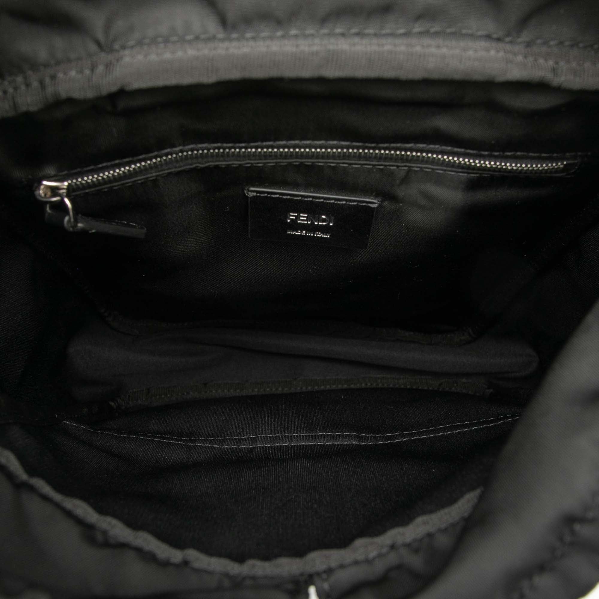 Small Zucca Canvas Fendiness Backpack - Image 4