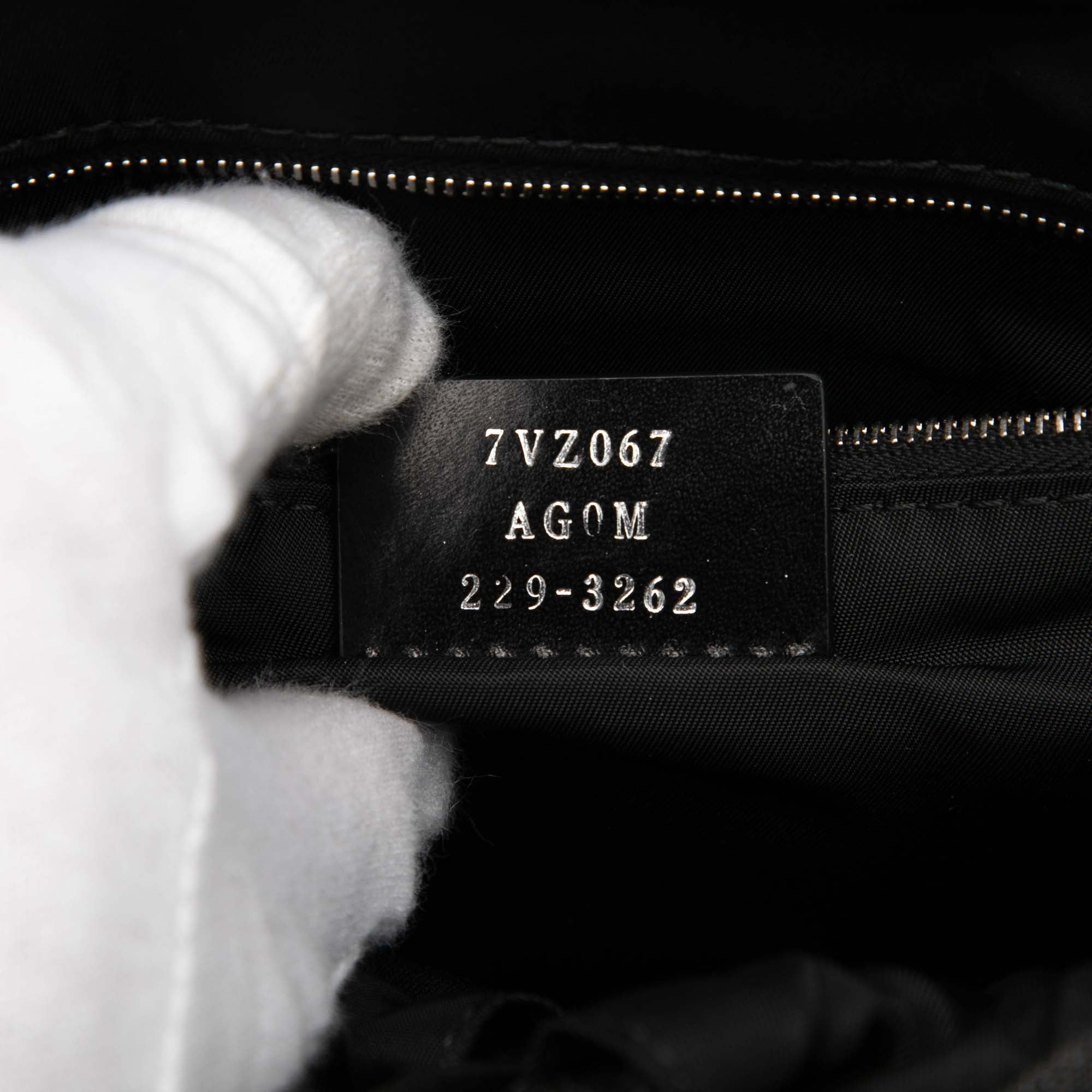 Small Zucca Canvas Fendiness Backpack - Image 6