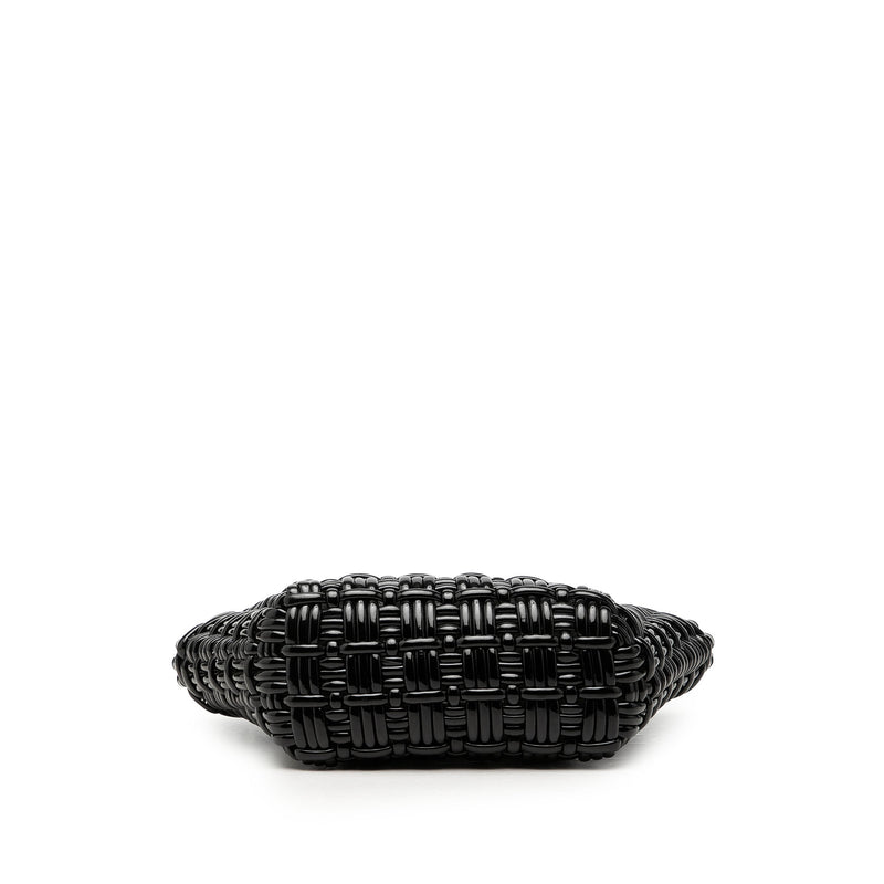 Faux Leather Bistro Basket Bag XXS - Image 3