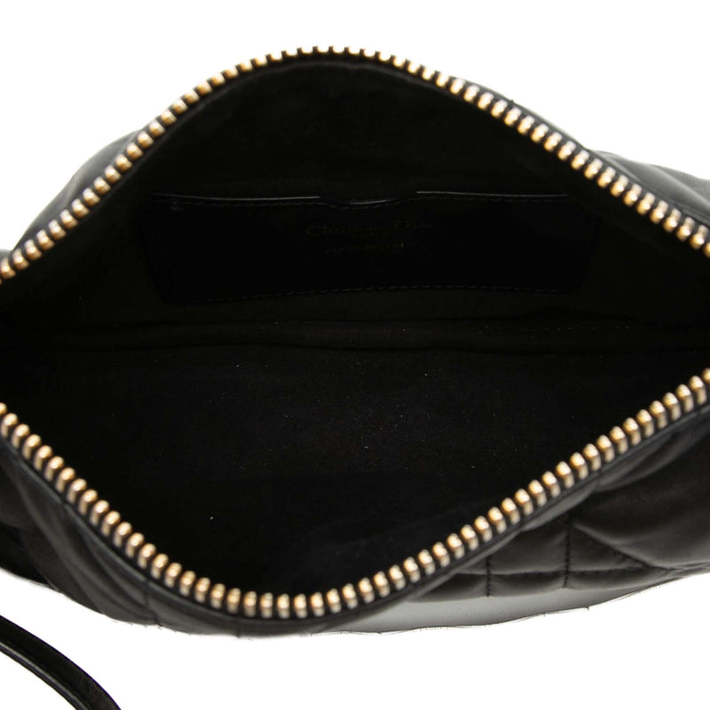 Small Lambskin Cannage Dior Vibe Hobo - Image 4