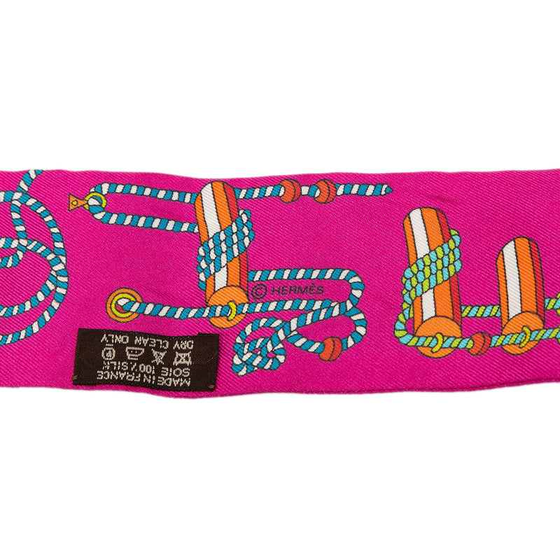 Cordages Silk Twilly Scarf - Image 4