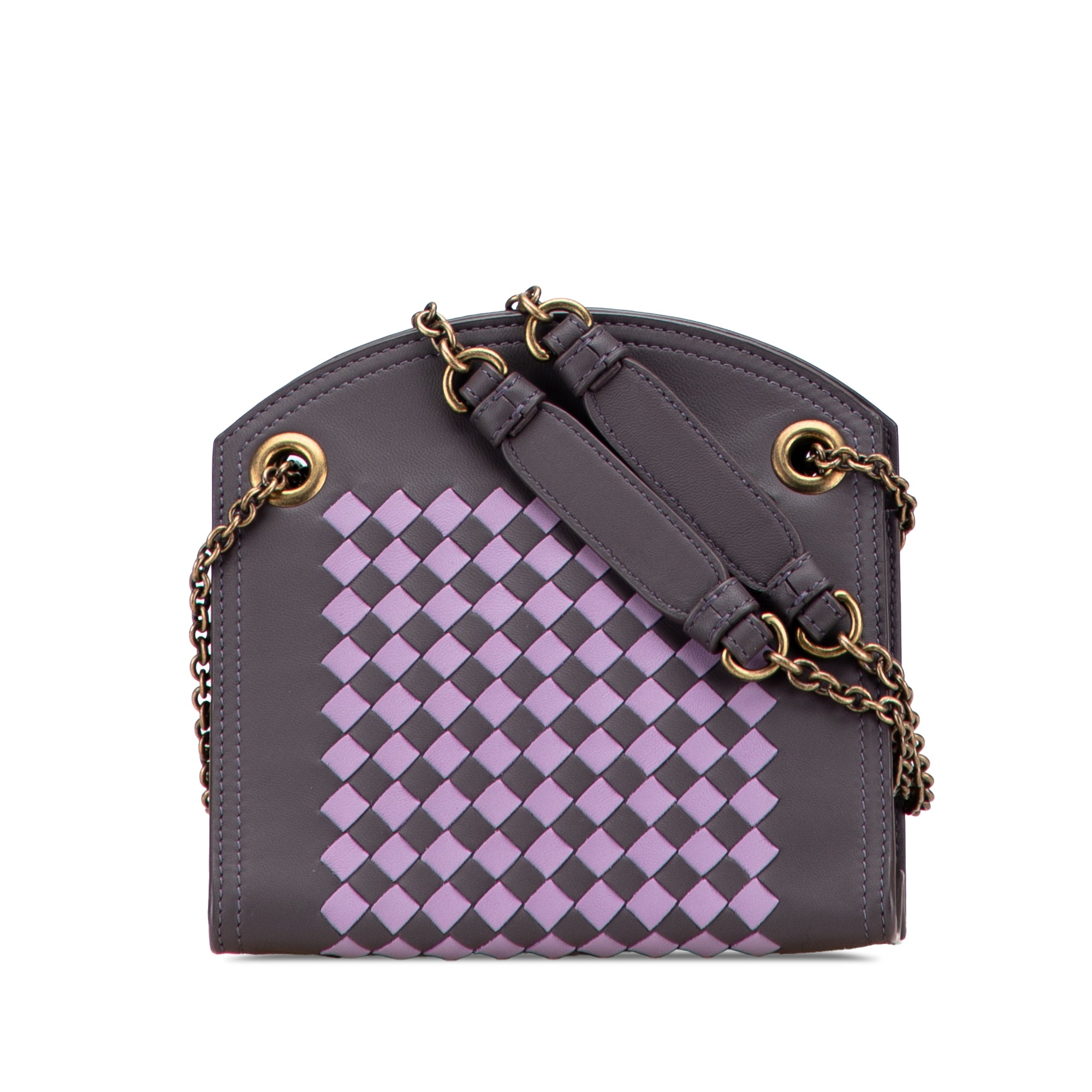 Nappa Intrecciato Chain Wallet - Image 1