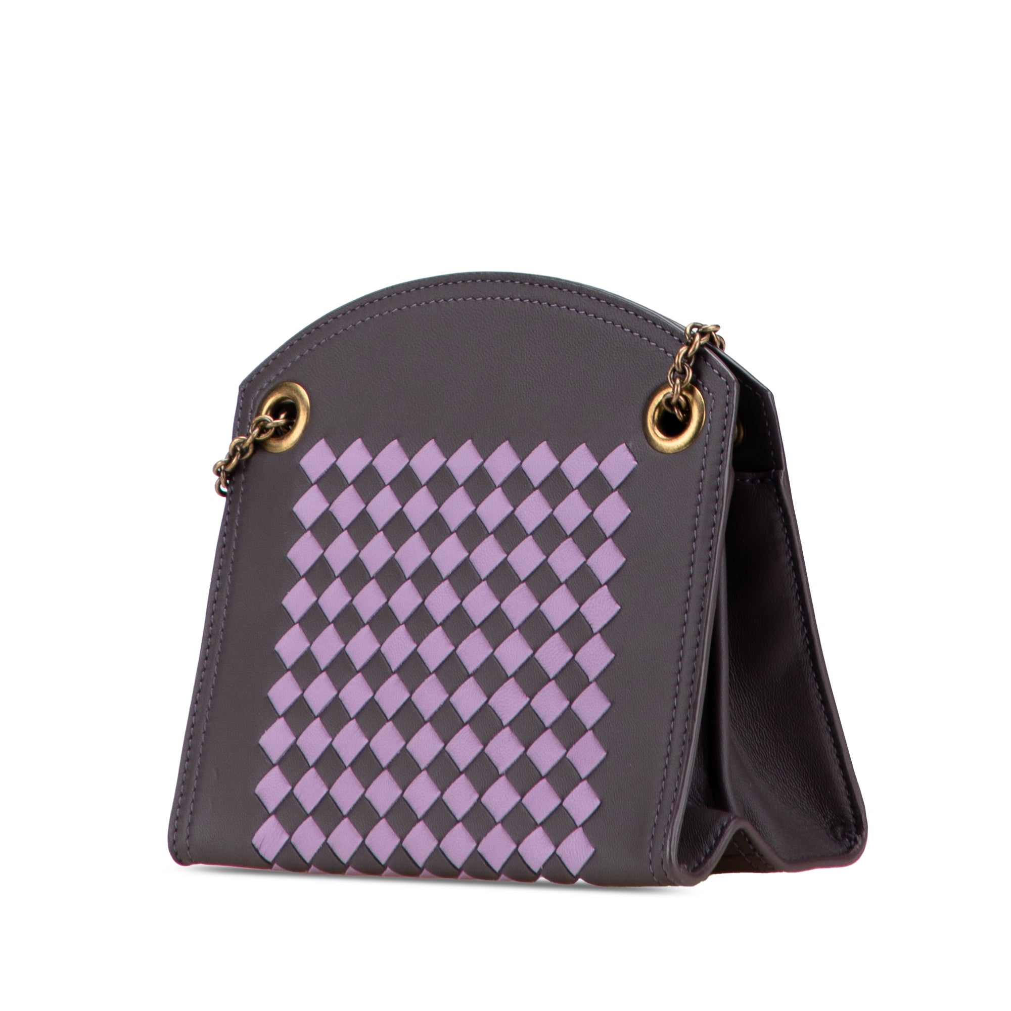 Nappa Intrecciato Chain Wallet - Image 2