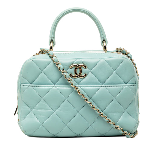 Small Lambskin Trendy CC Bowling Bag - Image 1