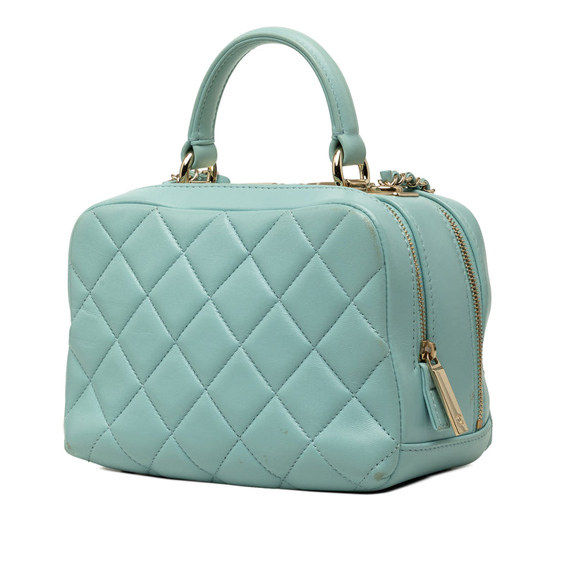 Small Lambskin Trendy CC Bowling Bag - Image 2
