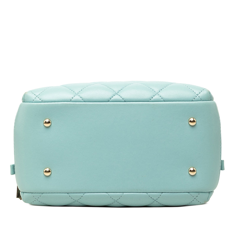 Small Lambskin Trendy CC Bowling Bag - Image 3