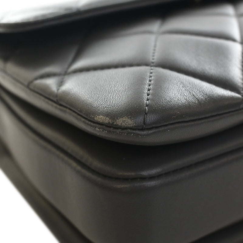 Small Quilted Lambskin Trendy CC Top Handle Flap - Image 10
