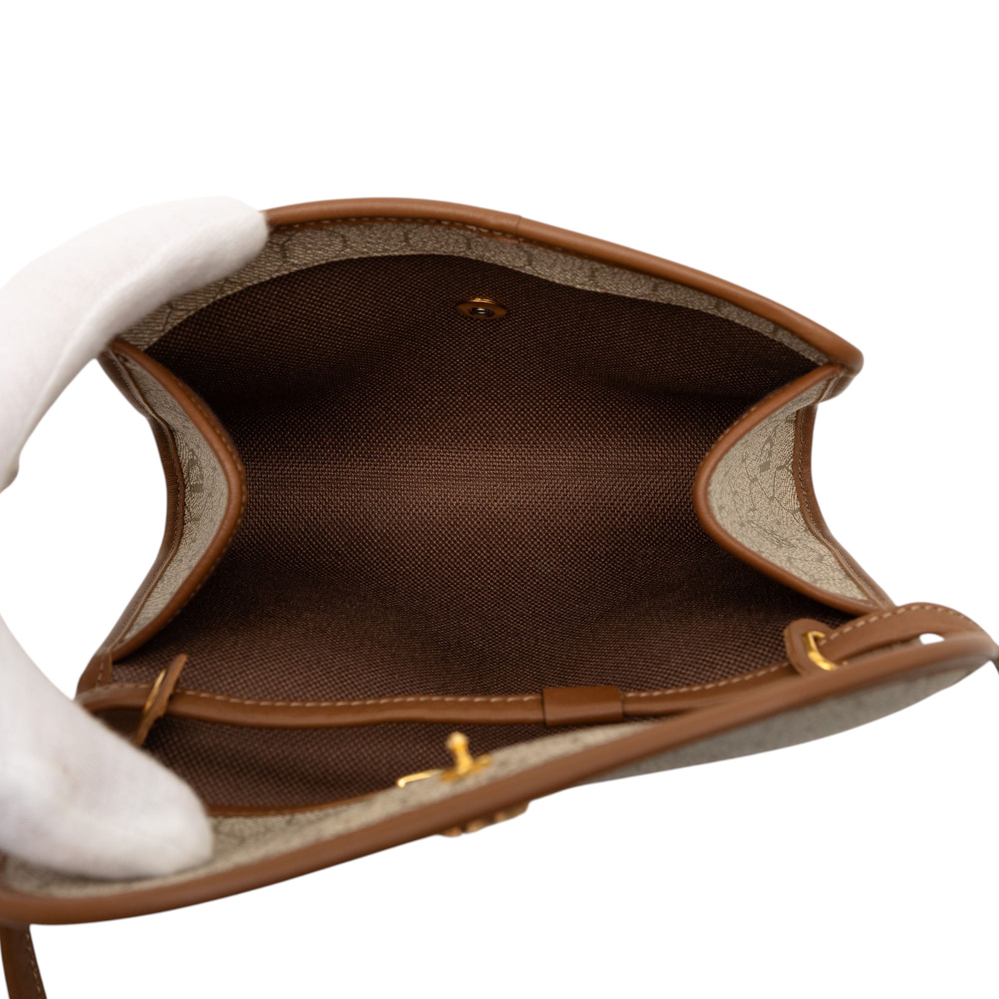 Honeycomb Coated Canvas Crossbody - Image 4