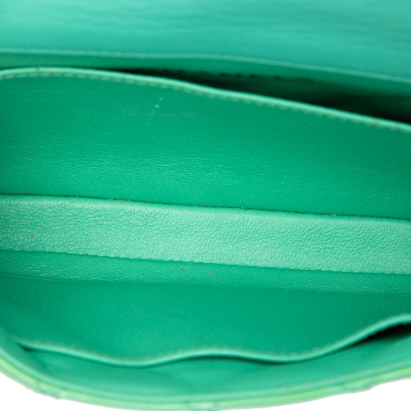 Extra Mini Rectangular Classic Patent Single Flap - Image 4