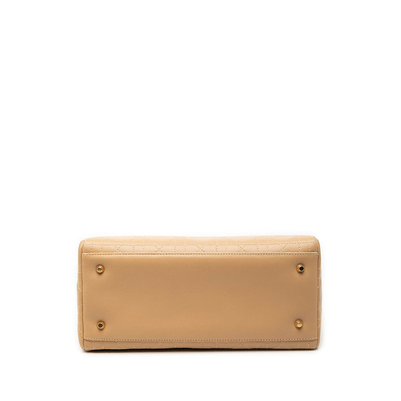 Medium Lambskin Cannage Lady Dior - Image 3