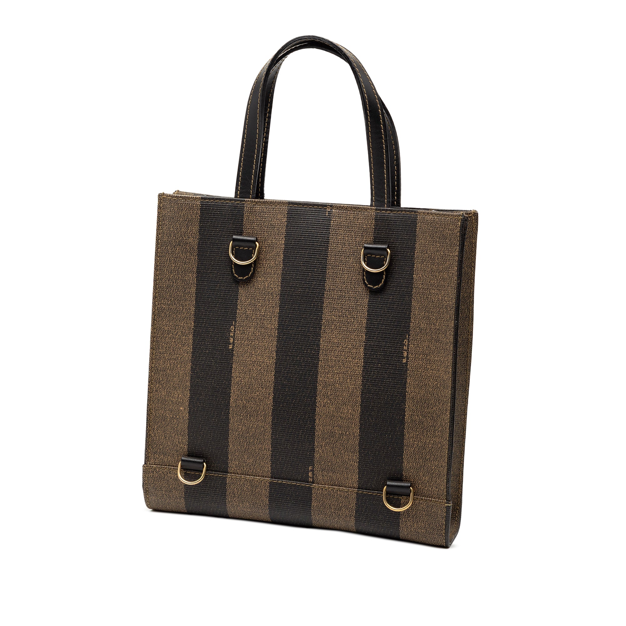 Pequin Coated Canvas Logo Convertible Tote - Image 2