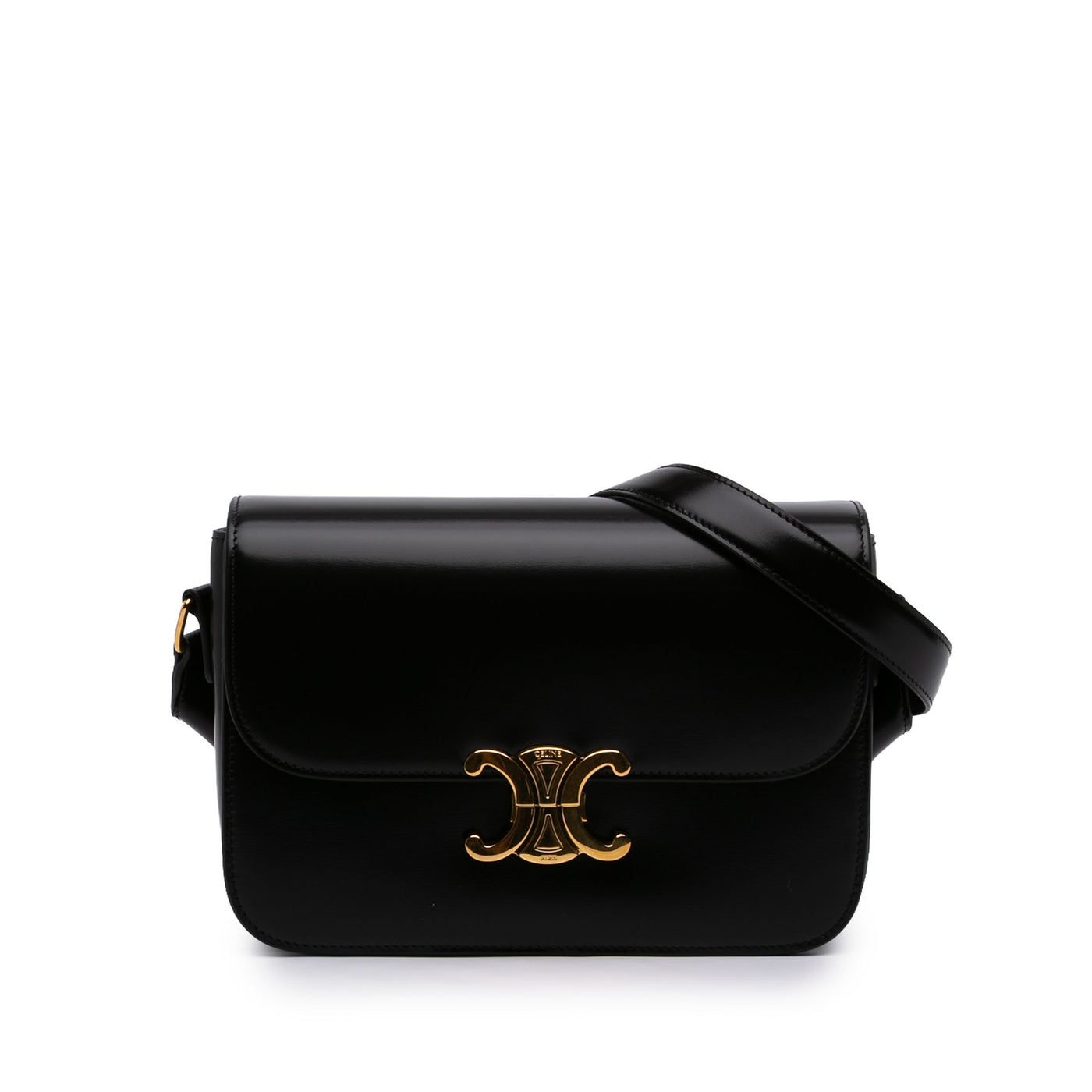 Classique Shiny Calfskin Triomphe Crossbody - Image 1