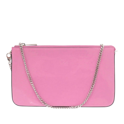 Patent Loubila Chain Shoulder Bag - Image 1
