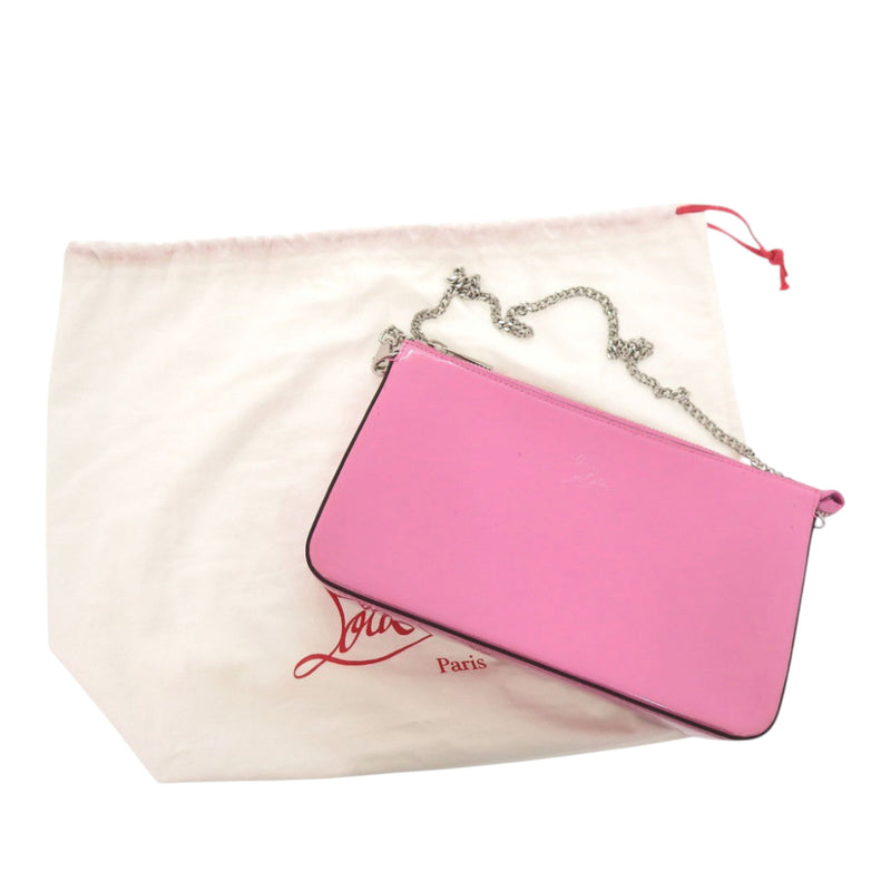 Patent Loubila Chain Shoulder Bag - Image 17