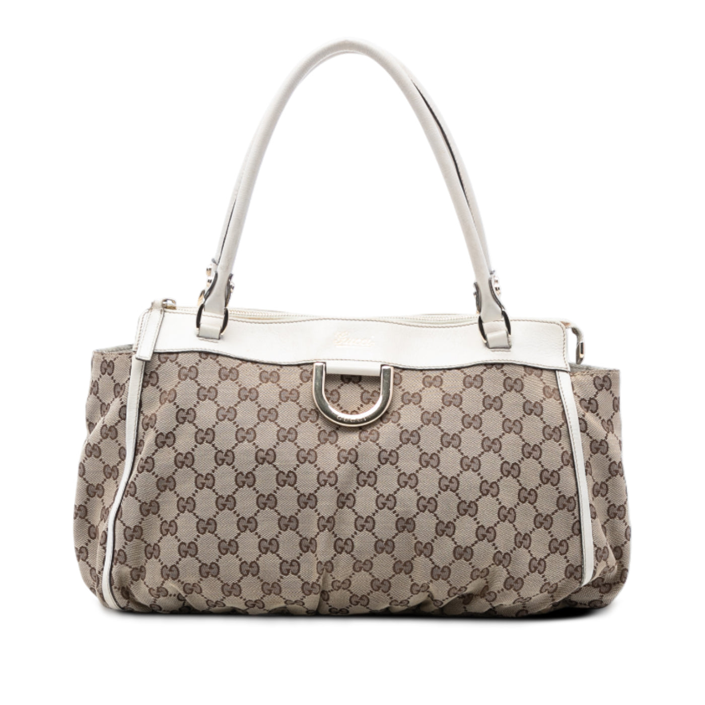 GG Canvas Abbey D Ring Tote - Image 1