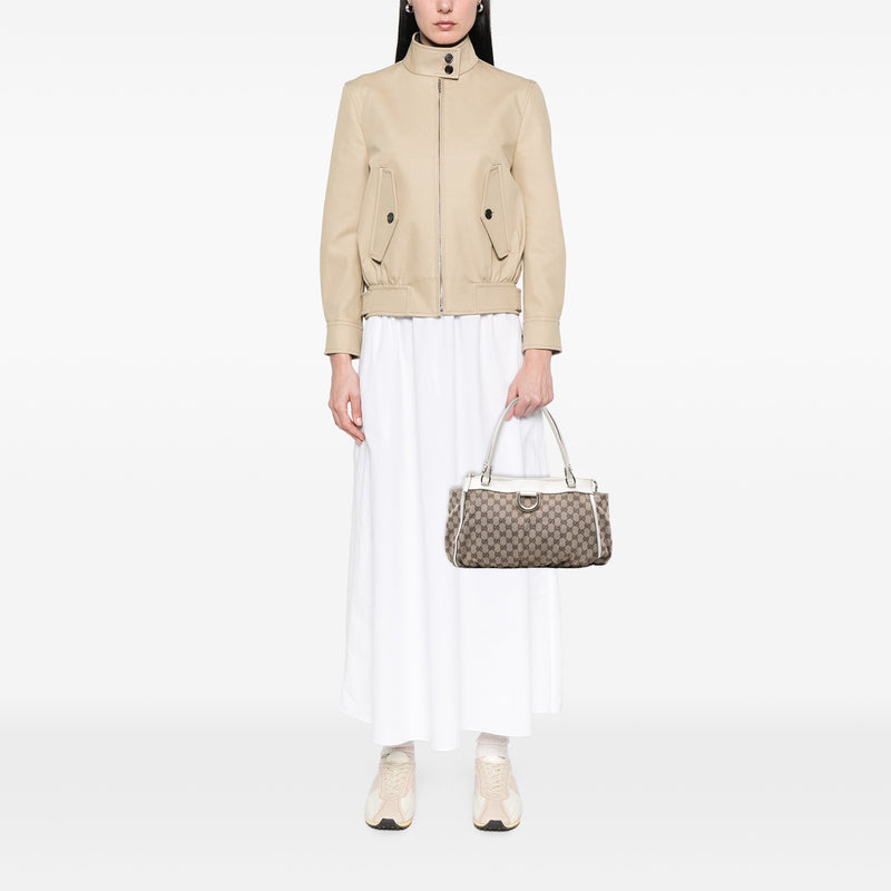 GG Canvas Abbey D Ring Tote - Image 7