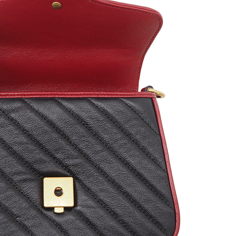 Mini GG Marmont Matelasse Calfskin Torchon Top Handle Bag - Image 4